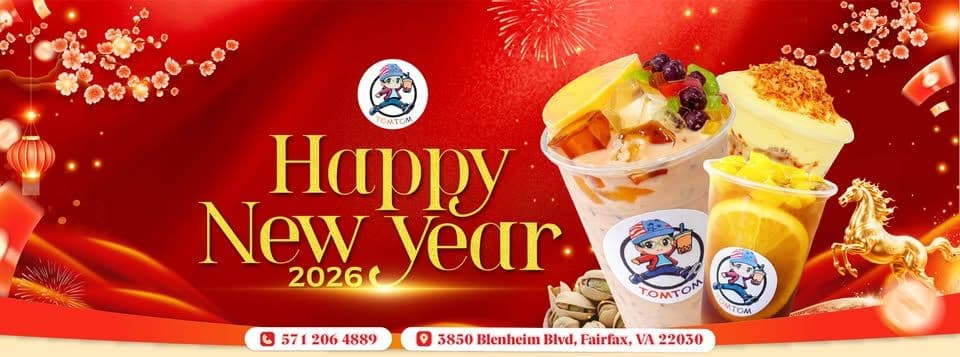 BOBA TOMTOM: Trà Sữa & Ăn Vặt Việt 🇻🇳