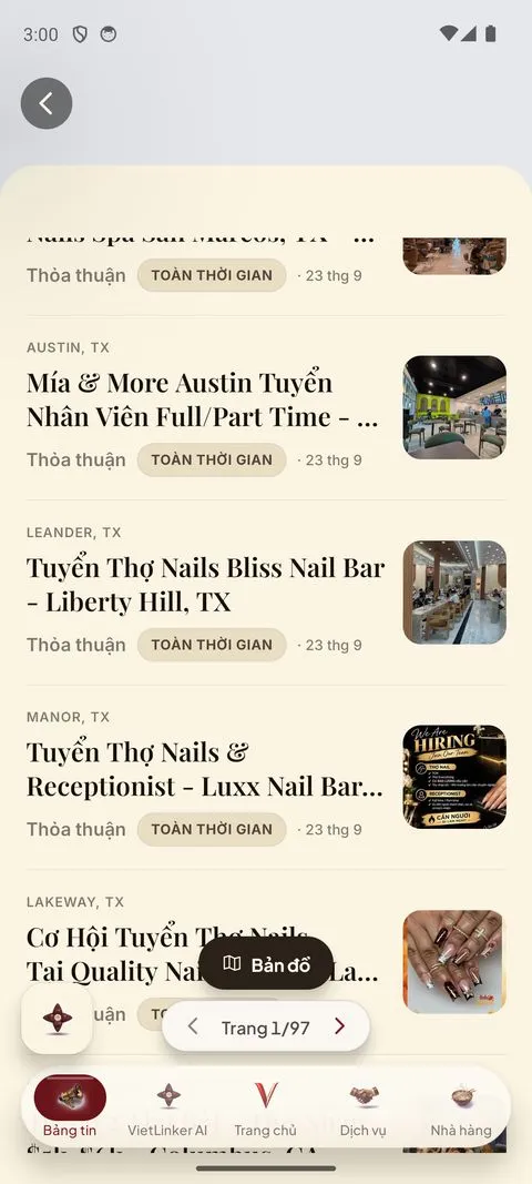App VietLinker: Việc làm