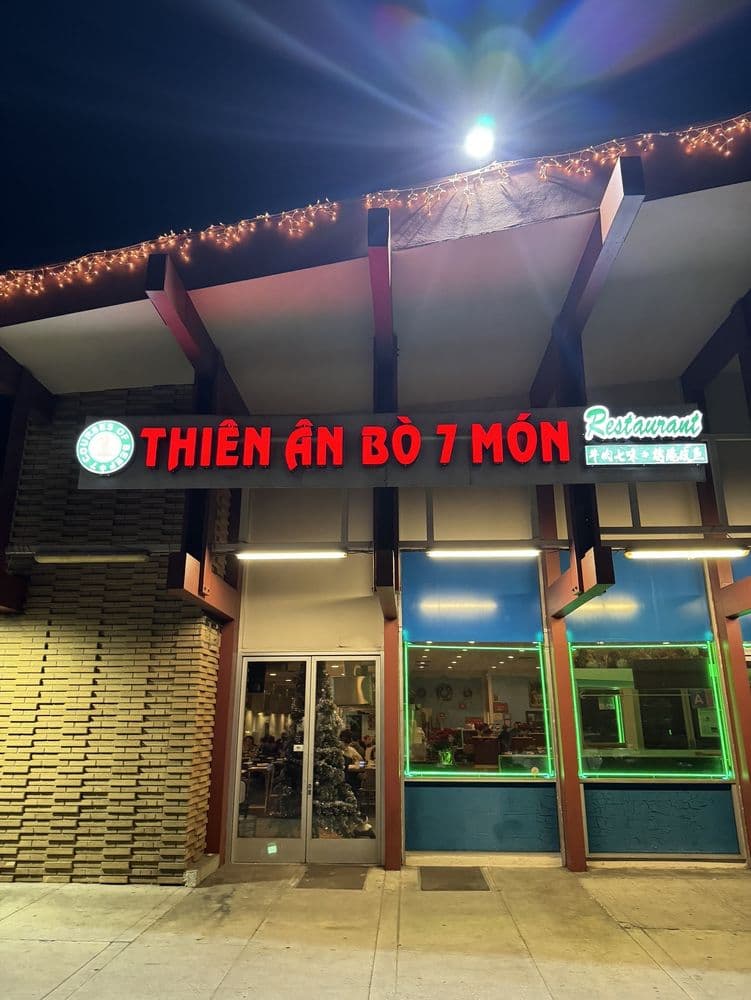 Thien An Bò 7 Món