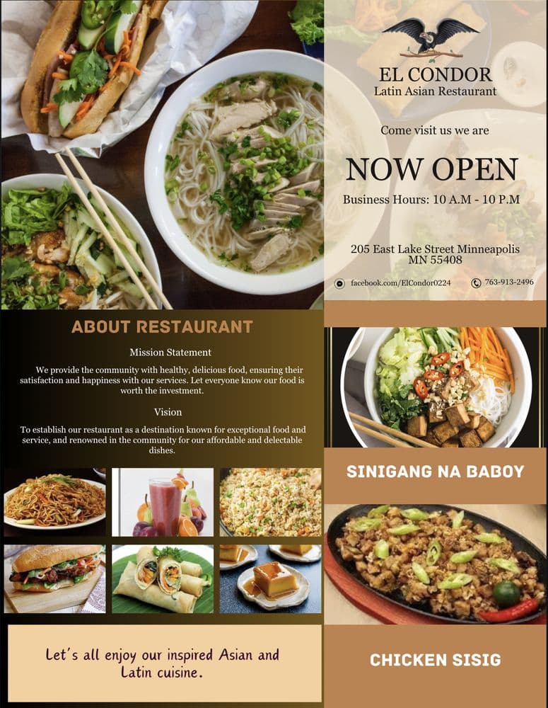 El Condor Latin Asian Restaurant