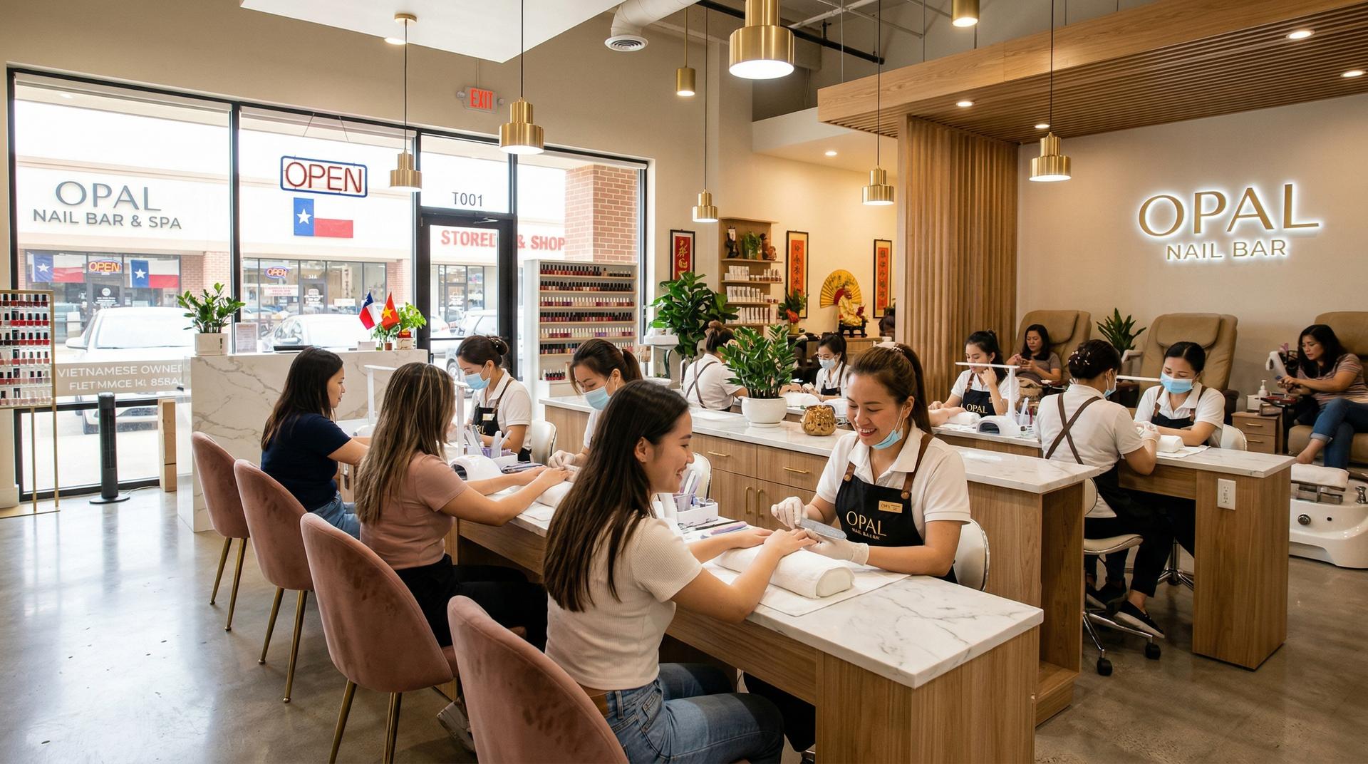 Tiệm nail Việt Nam tại Mỹ